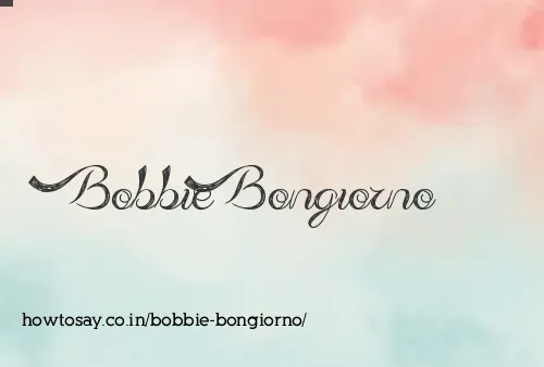 Bobbie Bongiorno