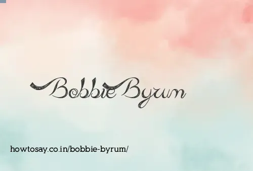 Bobbie Byrum