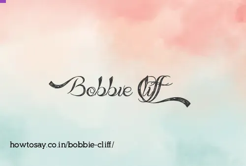 Bobbie Cliff