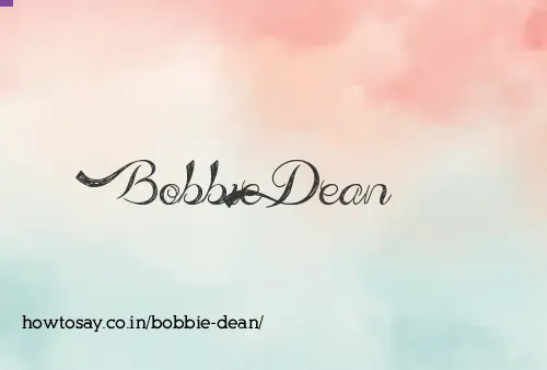 Bobbie Dean