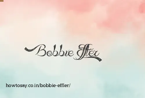 Bobbie Effler