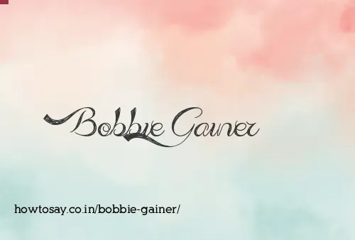 Bobbie Gainer