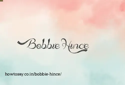 Bobbie Hince
