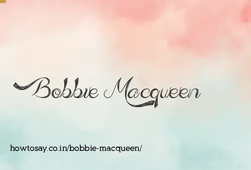 Bobbie Macqueen