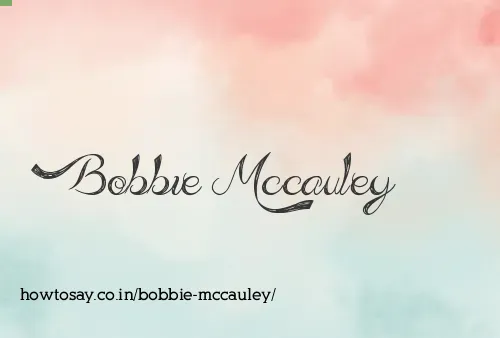 Bobbie Mccauley