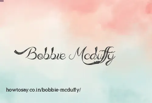 Bobbie Mcduffy
