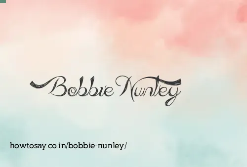 Bobbie Nunley