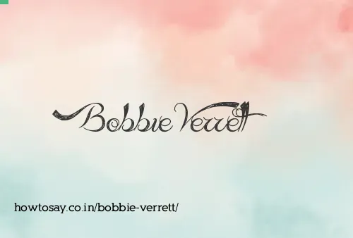 Bobbie Verrett