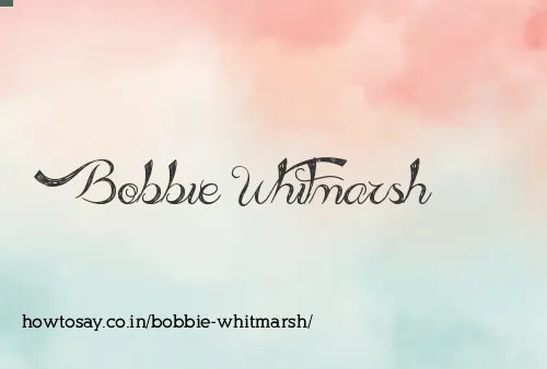 Bobbie Whitmarsh