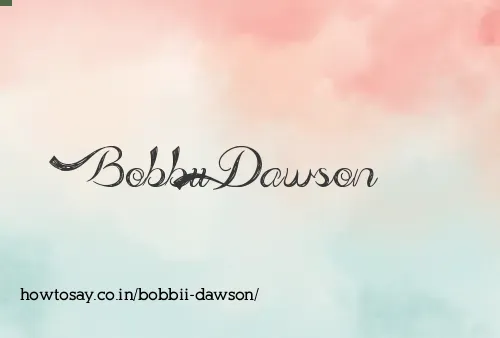 Bobbii Dawson