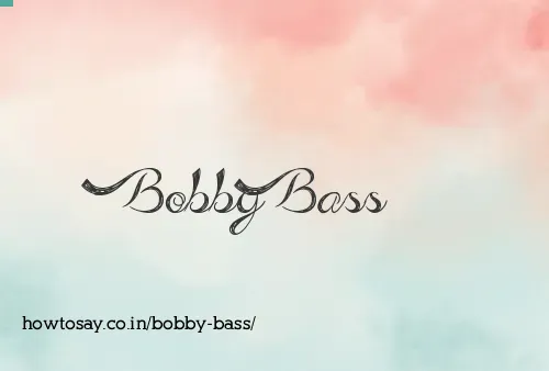 Bobby Bass
