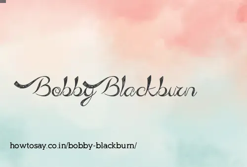 Bobby Blackburn