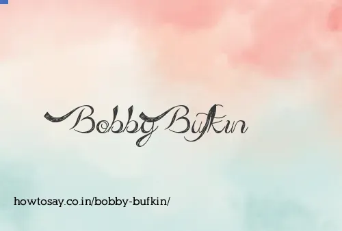 Bobby Bufkin