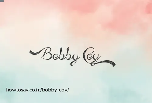 Bobby Coy