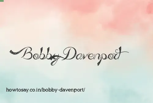 Bobby Davenport