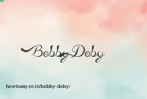 Bobby Doby