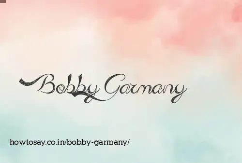 Bobby Garmany