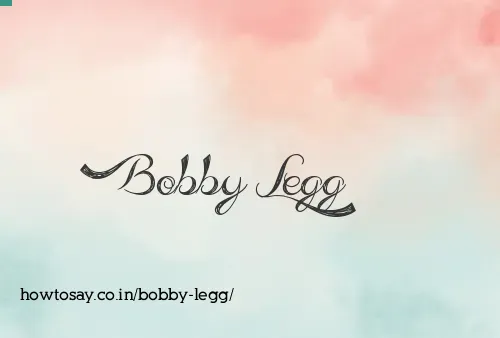 Bobby Legg