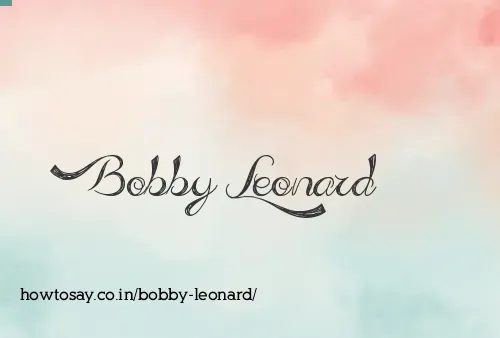 Bobby Leonard