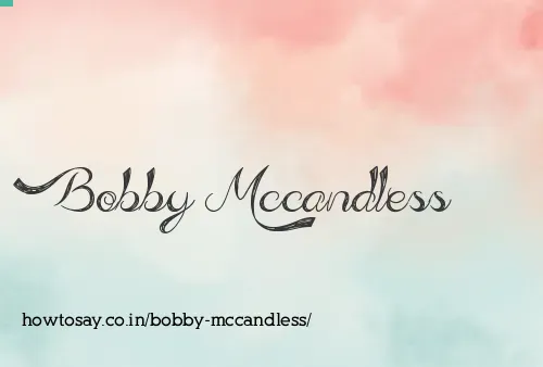 Bobby Mccandless