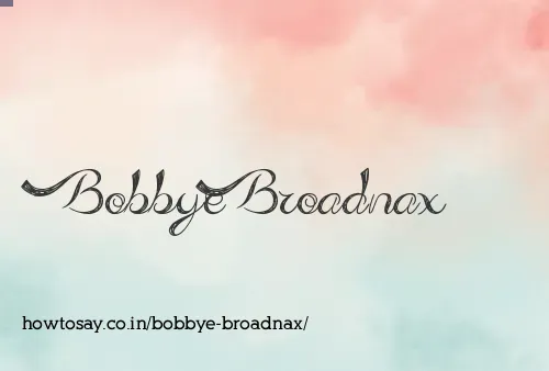 Bobbye Broadnax