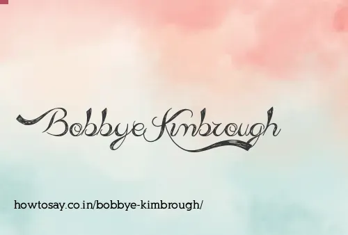 Bobbye Kimbrough