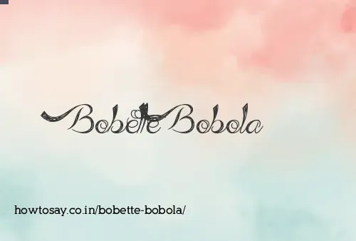 Bobette Bobola
