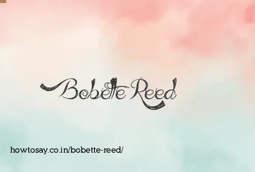 Bobette Reed