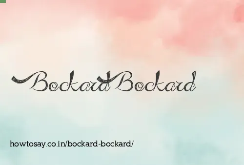 Bockard Bockard