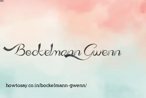 Bockelmann Gwenn