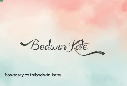 Bodwin Kate