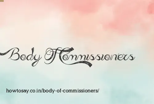 Body Of Commissioners