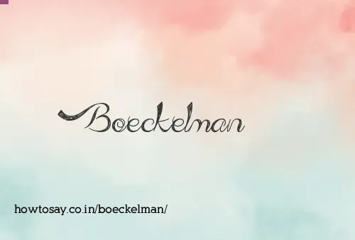 Boeckelman