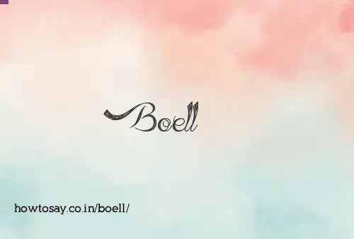 Boell