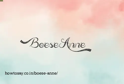 Boese Anne
