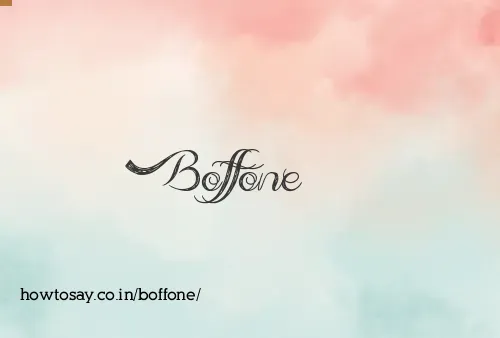 Boffone