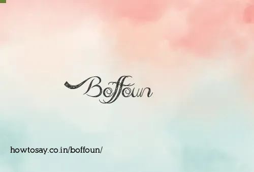 Boffoun