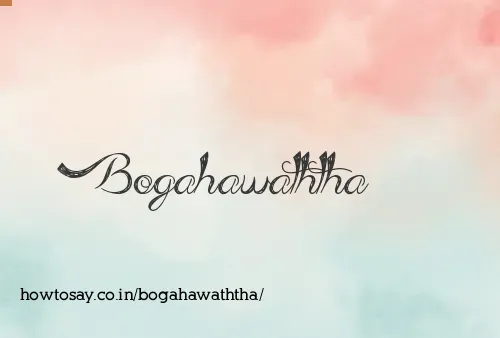 Bogahawaththa