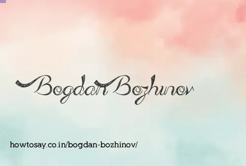 Bogdan Bozhinov