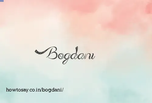 Bogdani