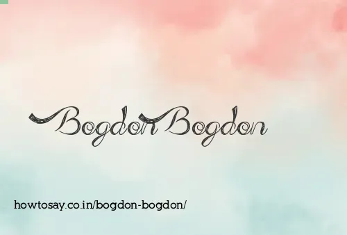 Bogdon Bogdon