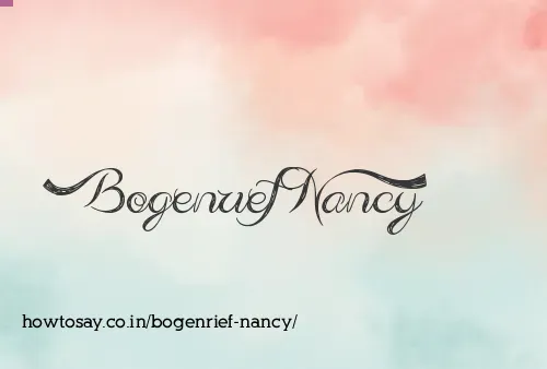 Bogenrief Nancy