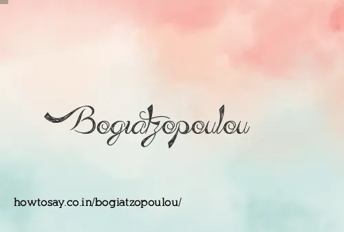 Bogiatzopoulou