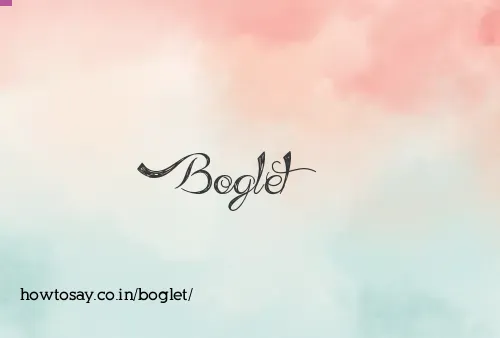 Boglet