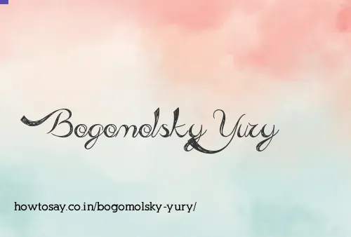 Bogomolsky Yury