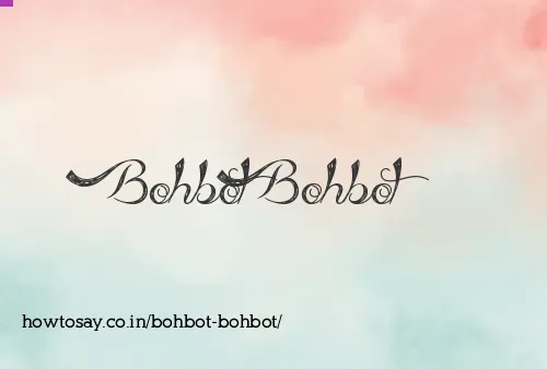 Bohbot Bohbot