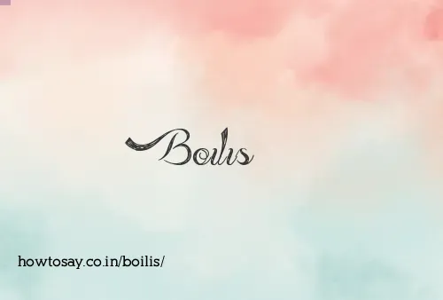Boilis