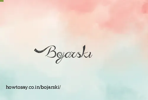 Bojarski