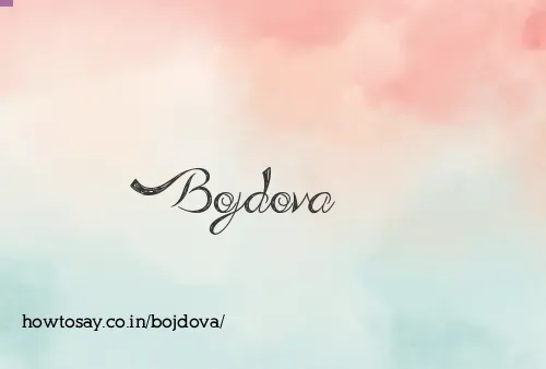 Bojdova
