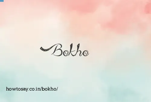 Bokho